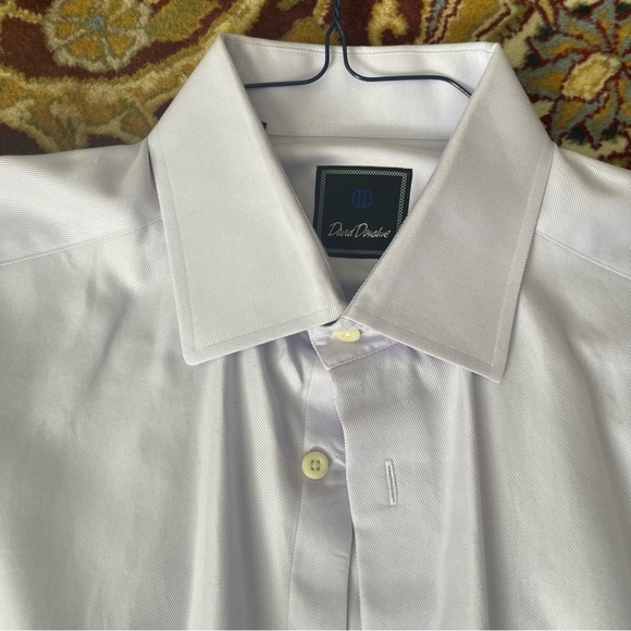 David Donahue Purple Button Down - Picture 9 of 10